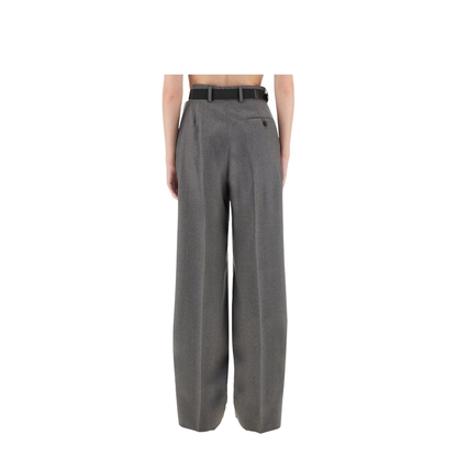 Flannel Pants with Belt - Image 4