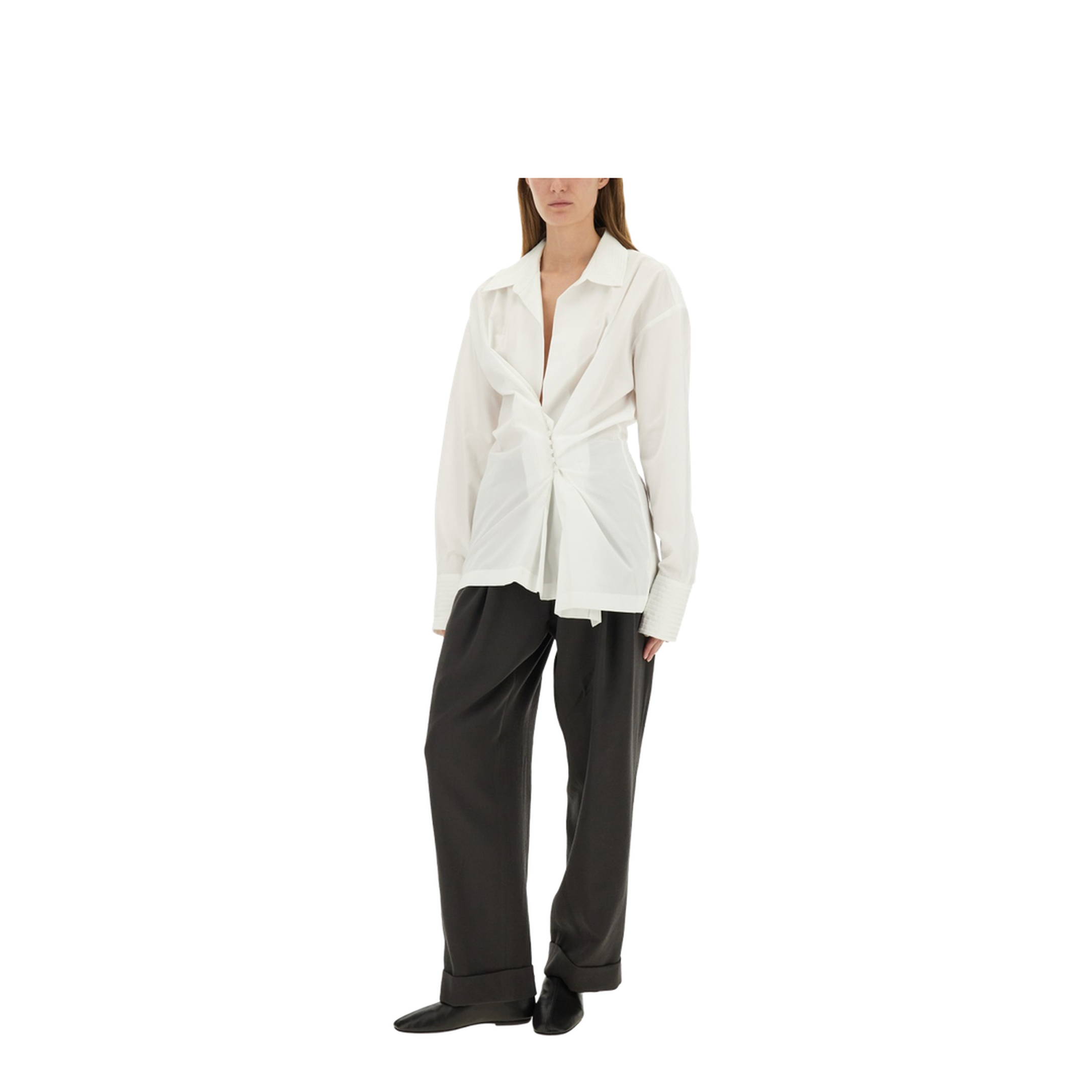 Clickys Shirt in White - Image 2