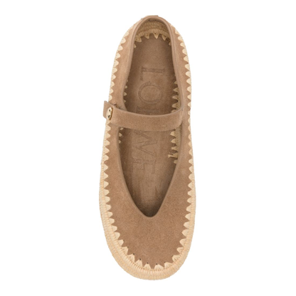Flat Shoes Beige - Image 4