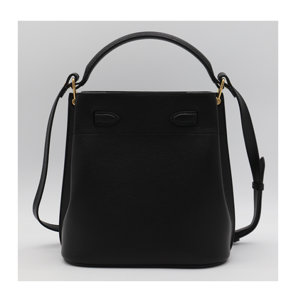 Islington Bucket Bag Small Classic Grain - Black - Image 4