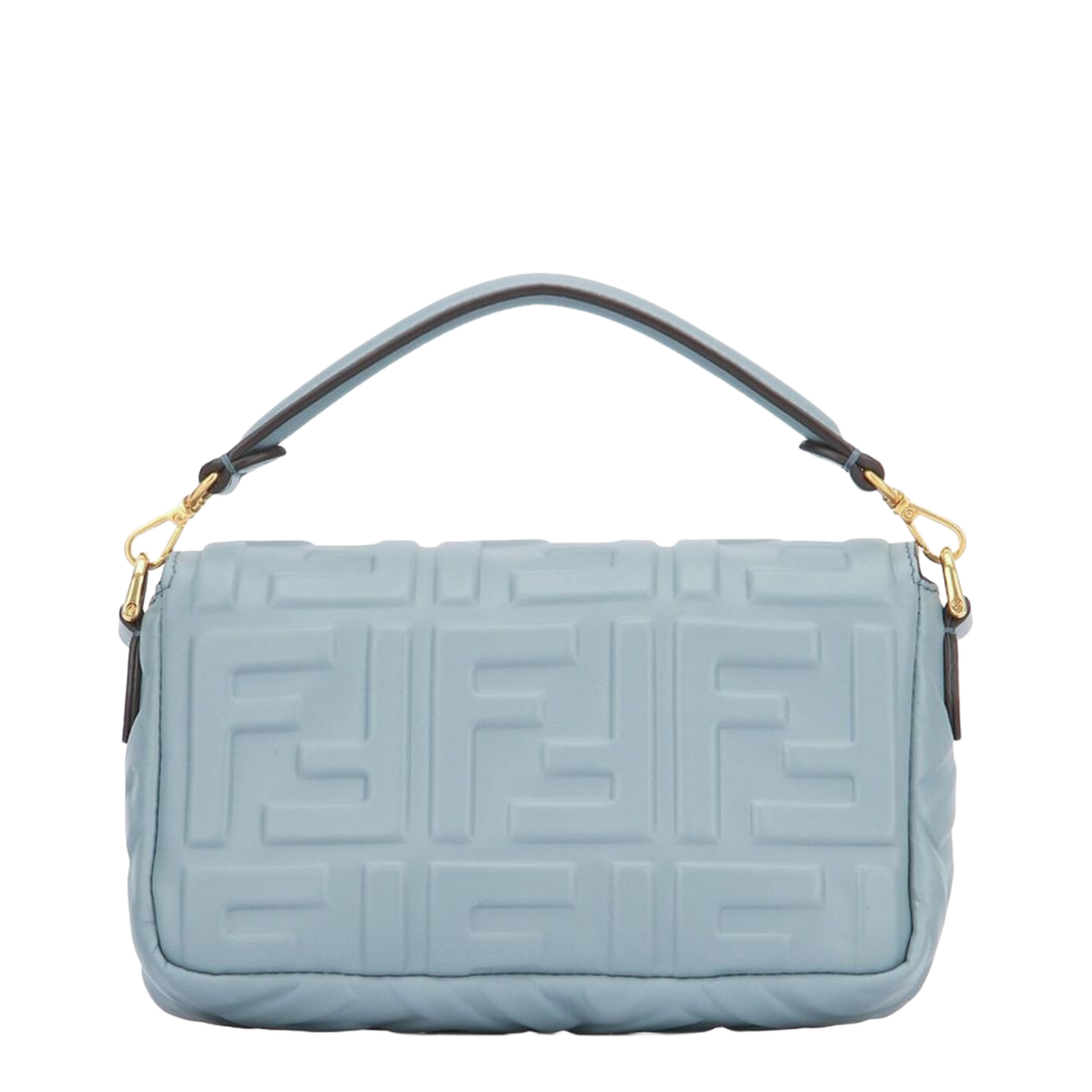 Baguette Mini Calfskin Shoulder Bag - Mercury Blue - Image 2