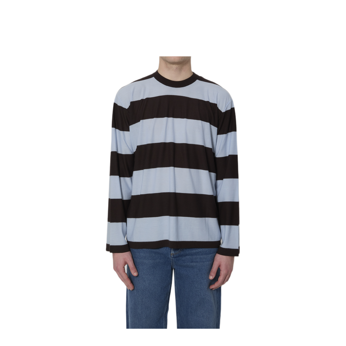 Striped Cashmere Sweater - Image 1