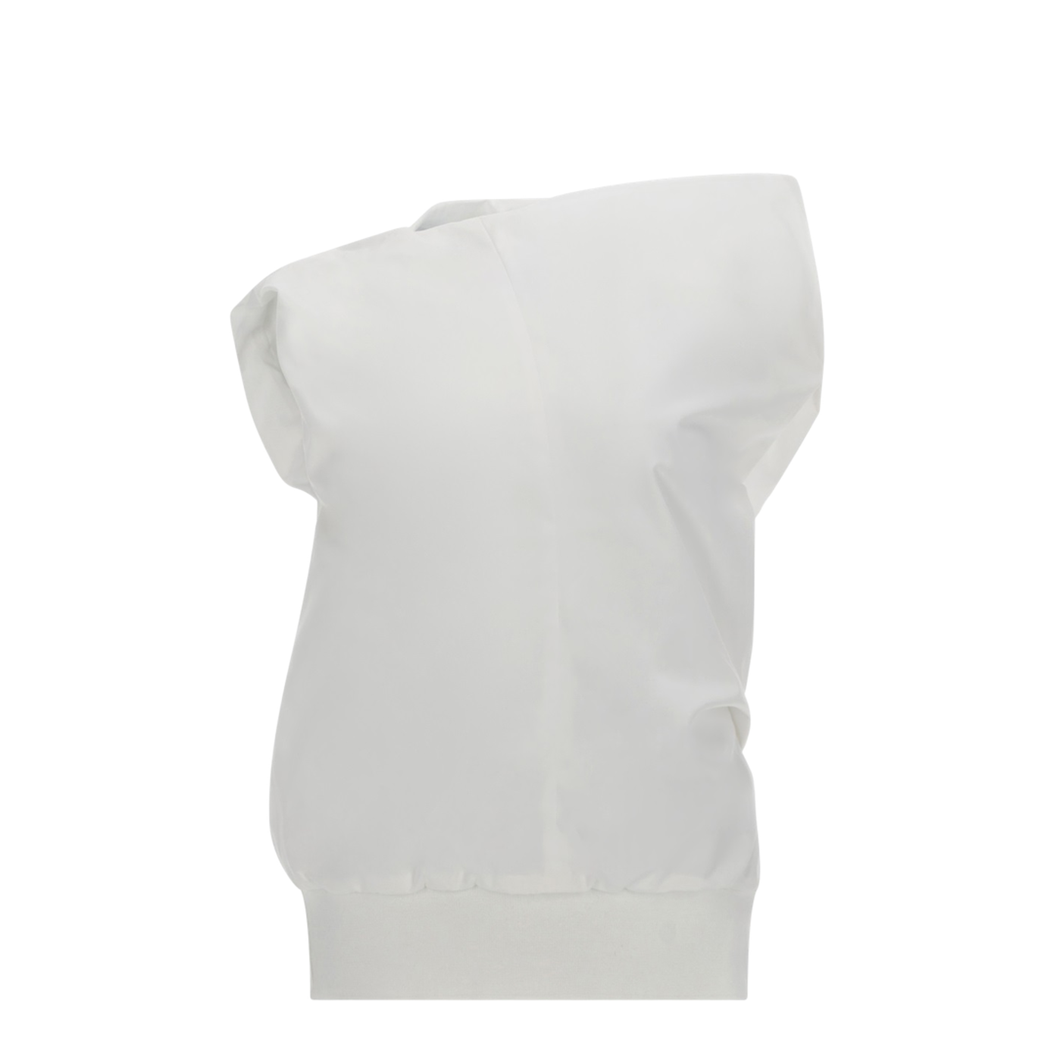 Asymmetrical Sleeveless Shirt - Image 1