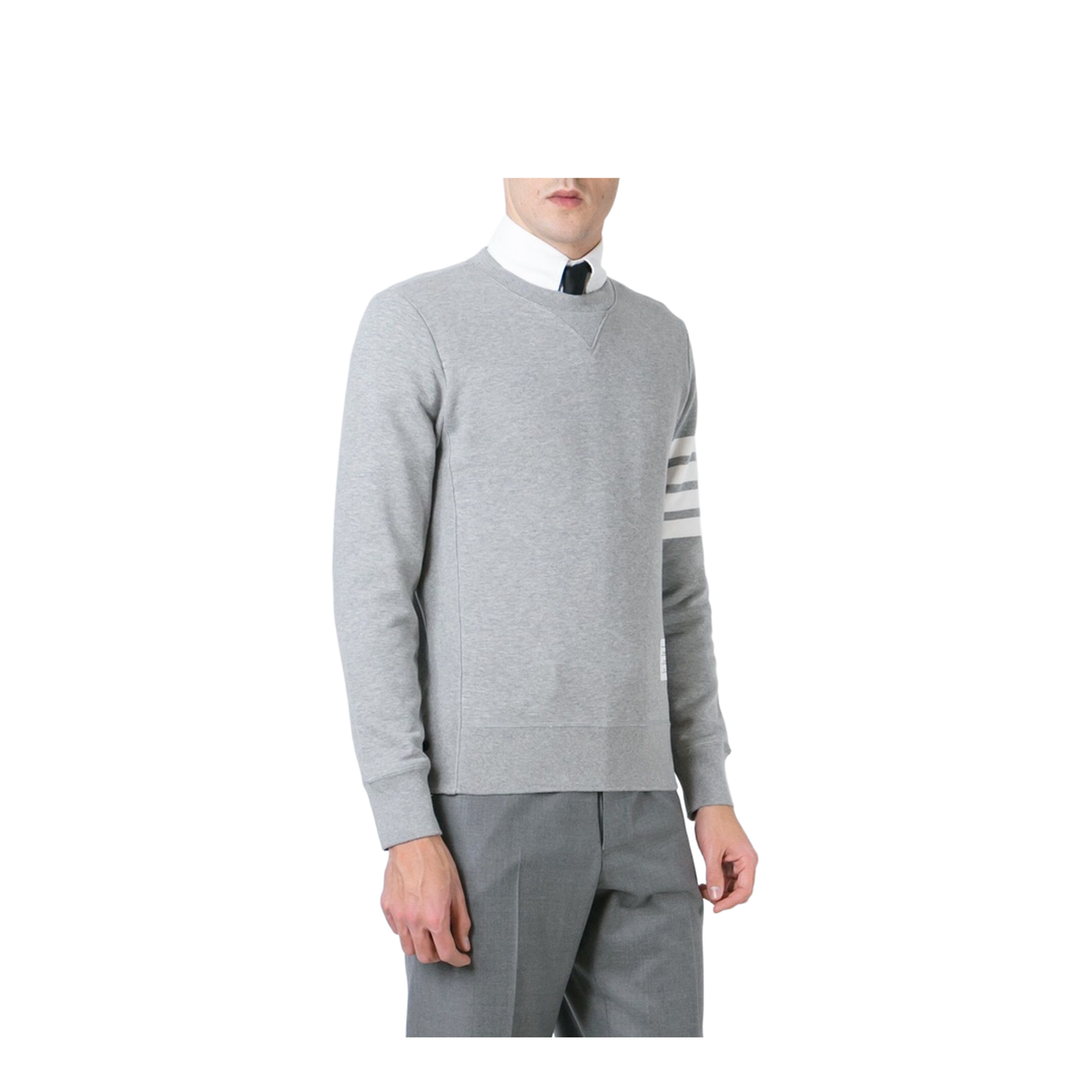 4-Bar Engineered Jersey Sweatshirt - Image 3
