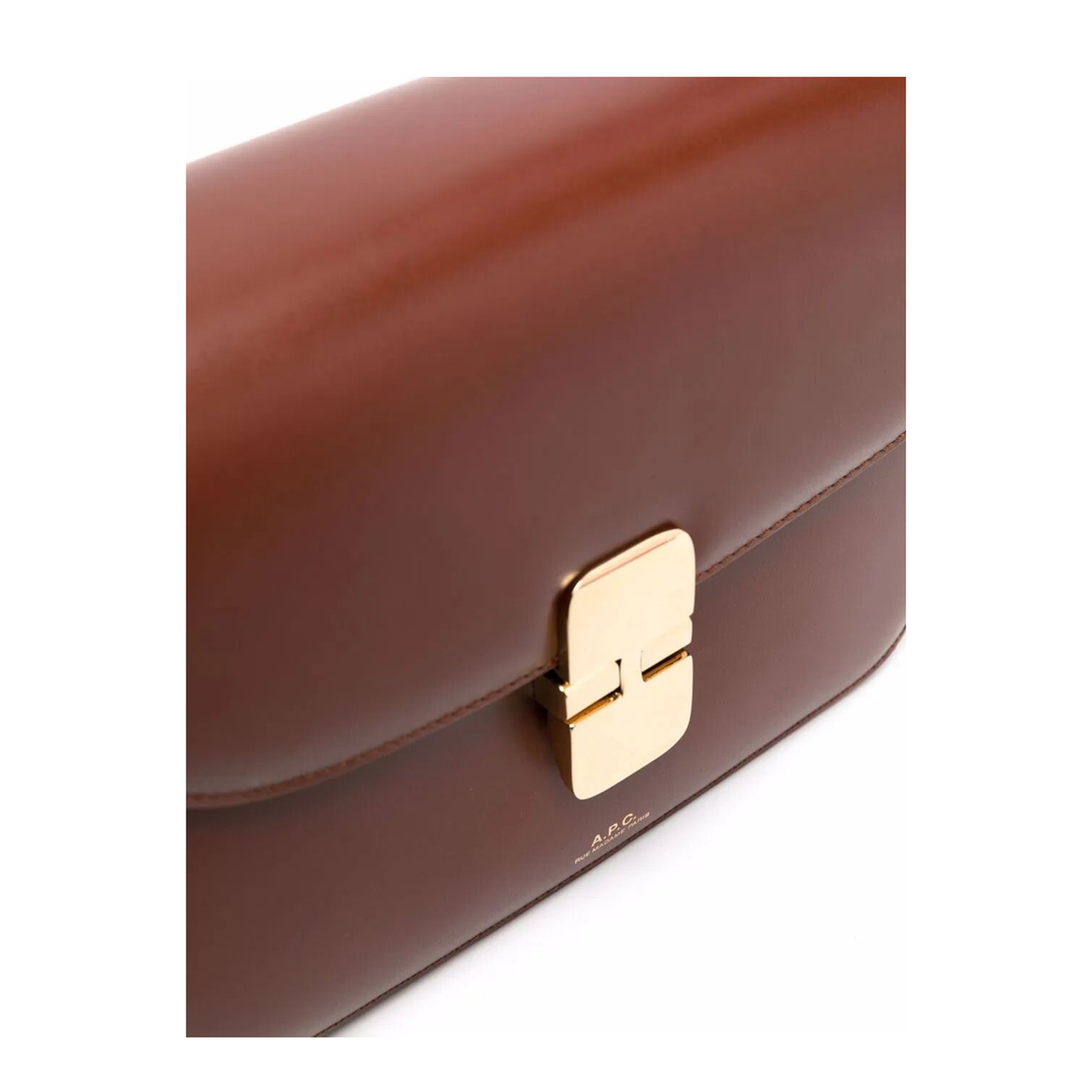 Grace Small Calfskin Crossbody - Brown - Image 4