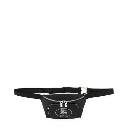 Black Canvas Belt Bag - Image 1