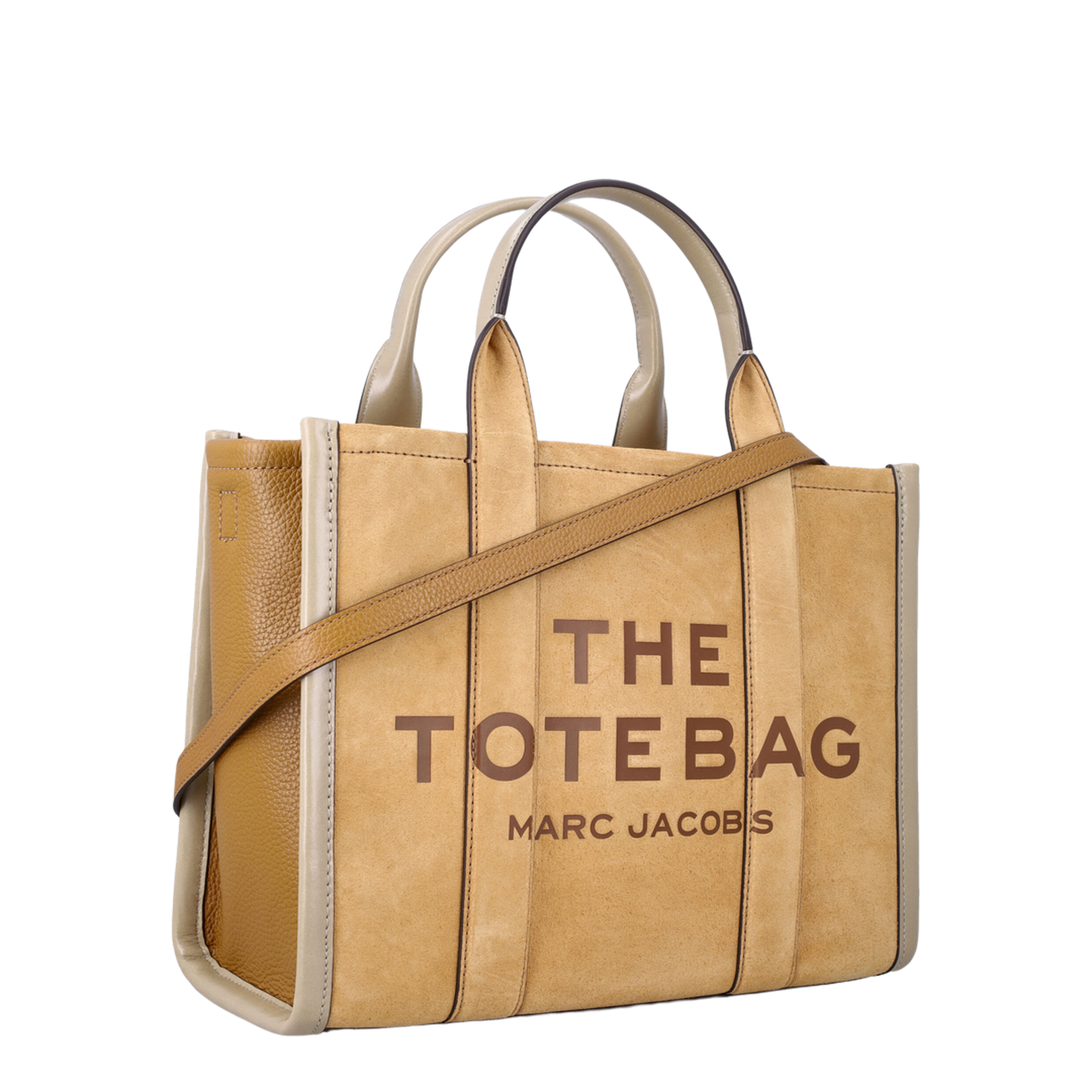 The Suede Medium Tote Bag - Copper - Image 2