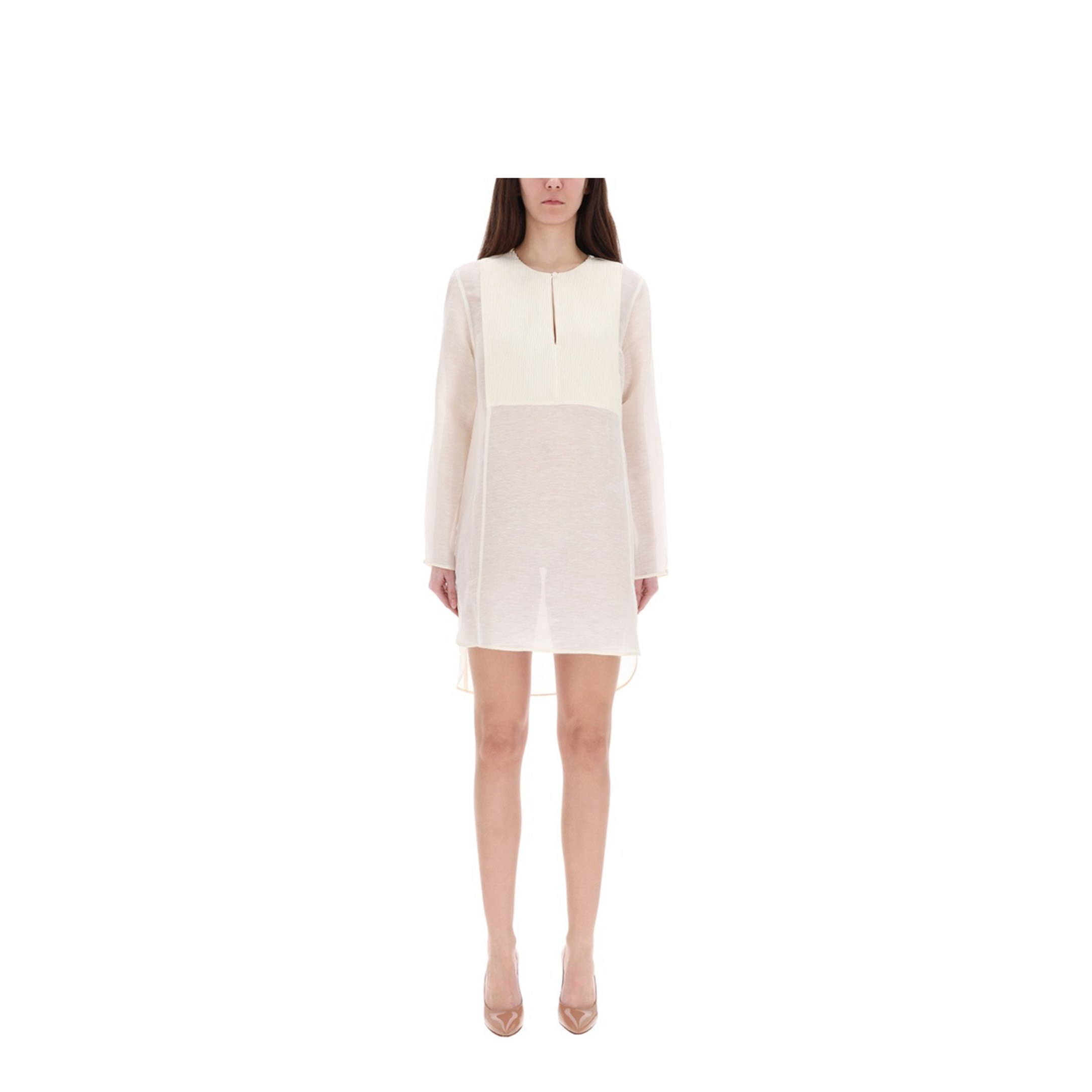 Women Dress Ivory White - Image 3
