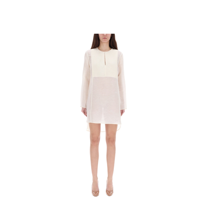 Women Dress Ivory White - Image 3