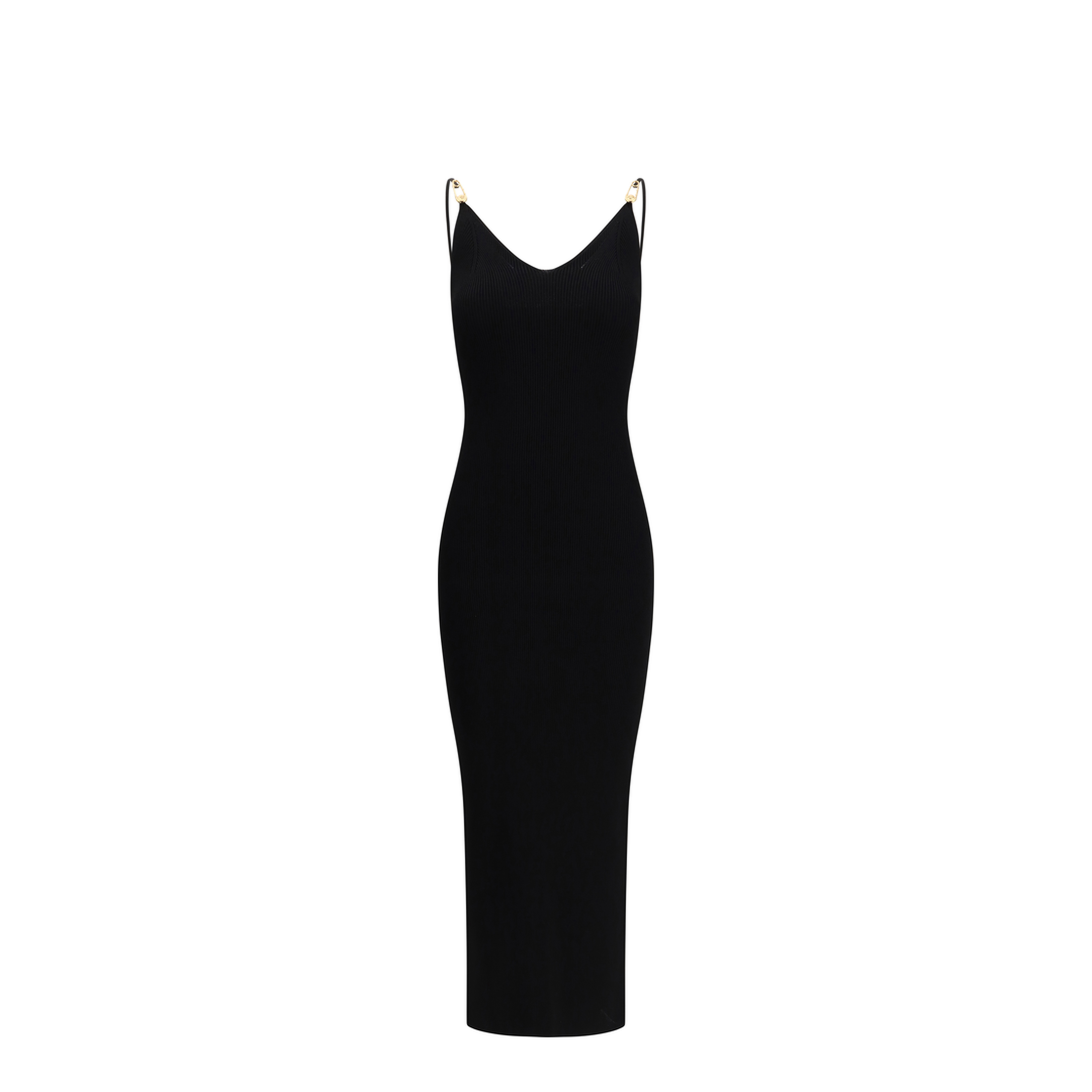 Safety Pin Slip Midi Dress - Image 1