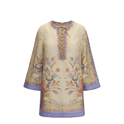 Indra Floral Tunic Dress - Image 1