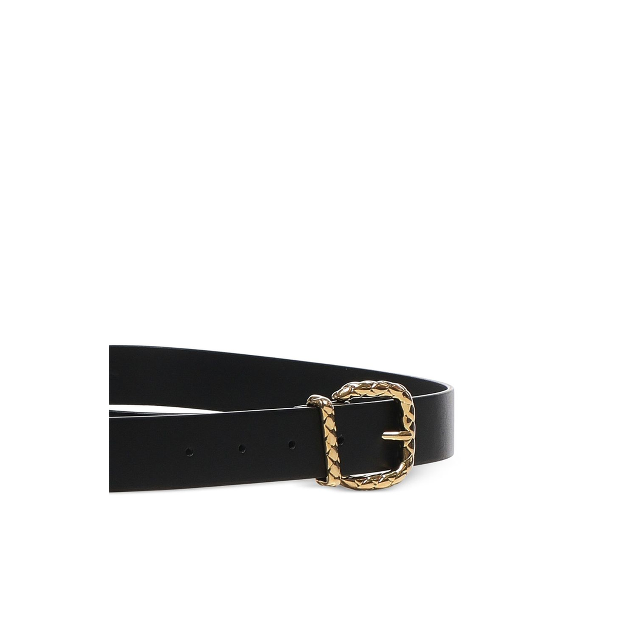 Coaxial Loop Belt in Black - Image 3
