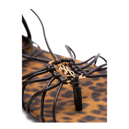 Ankle Strap Babylone Flat Sandals - Image 2