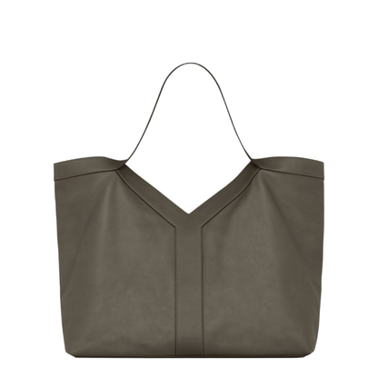 Large Tote in Smooth Leather - Image 1