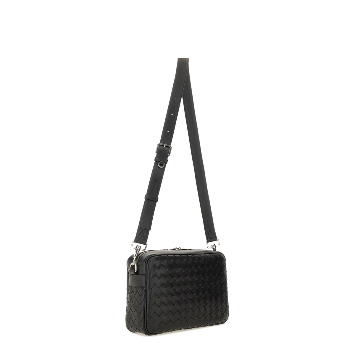 Medium Calfskin Shoulder Bag - Black - Image 5