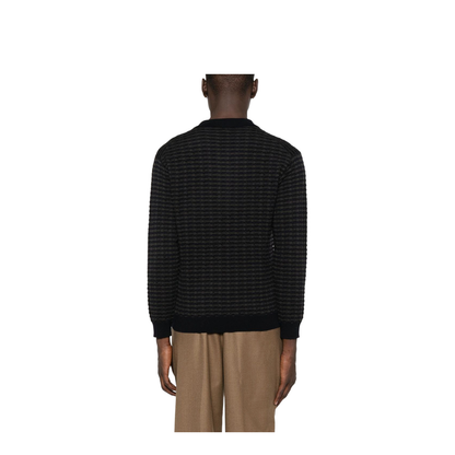 Icon Virgin-Wool Jumper with Polo-Shirt Collar - Image 5