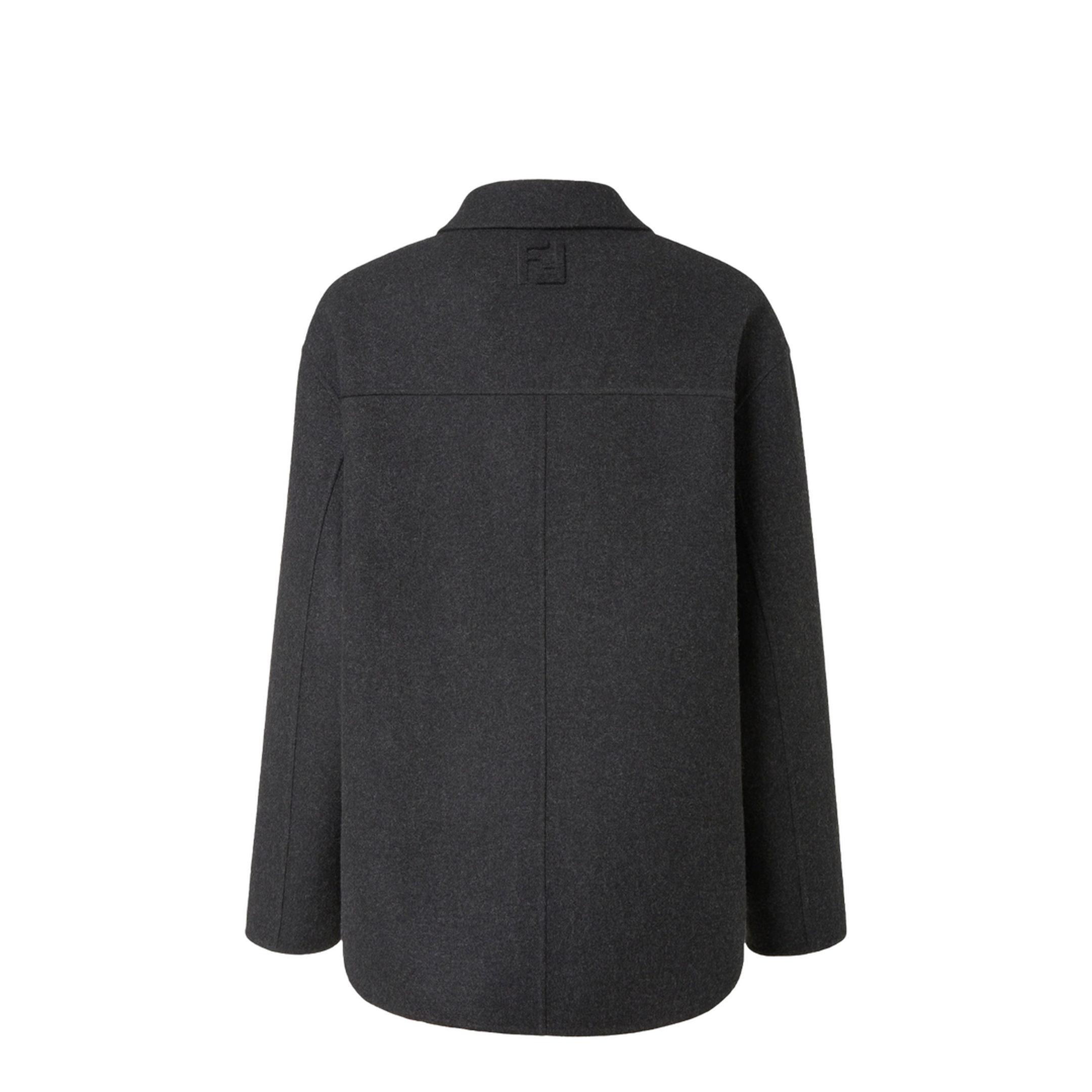 Wool Double-Breasted Pea Coat - Image 7