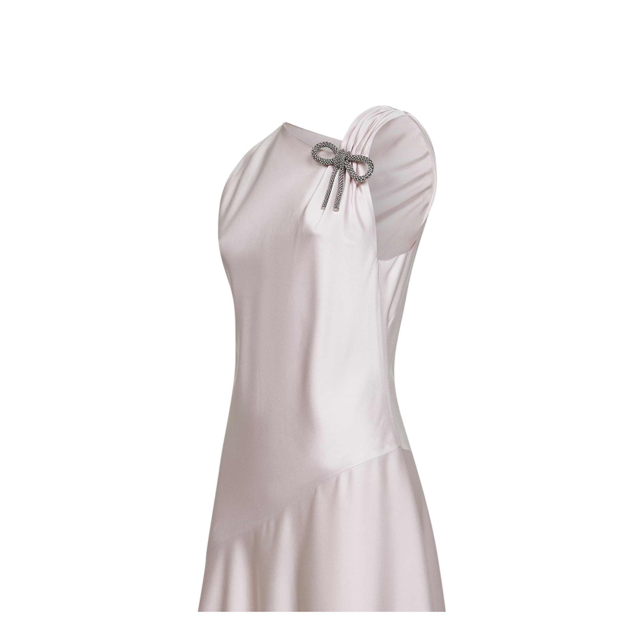 Asymetric Dress with Diagonal Cut - Image 2