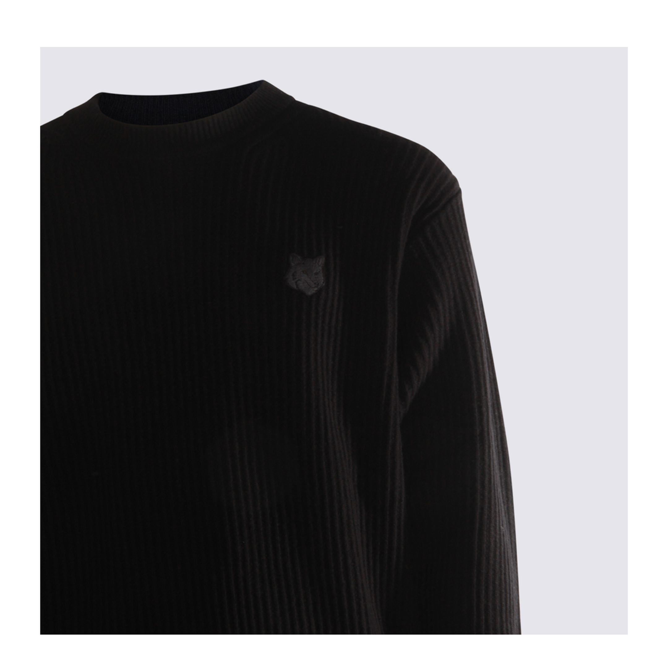 Ribbed Knit With Fox Patch - Image 5