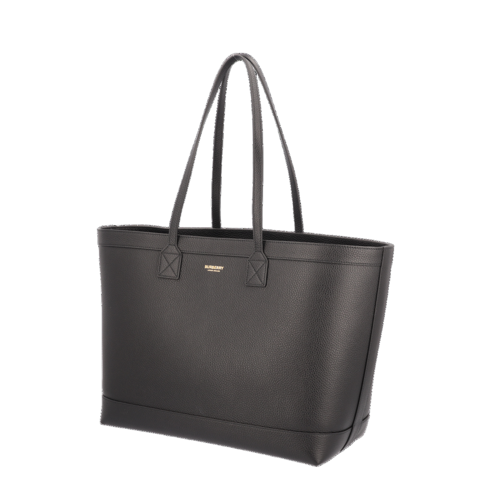Medium Grainy Leather London Tote Bag - Image 3