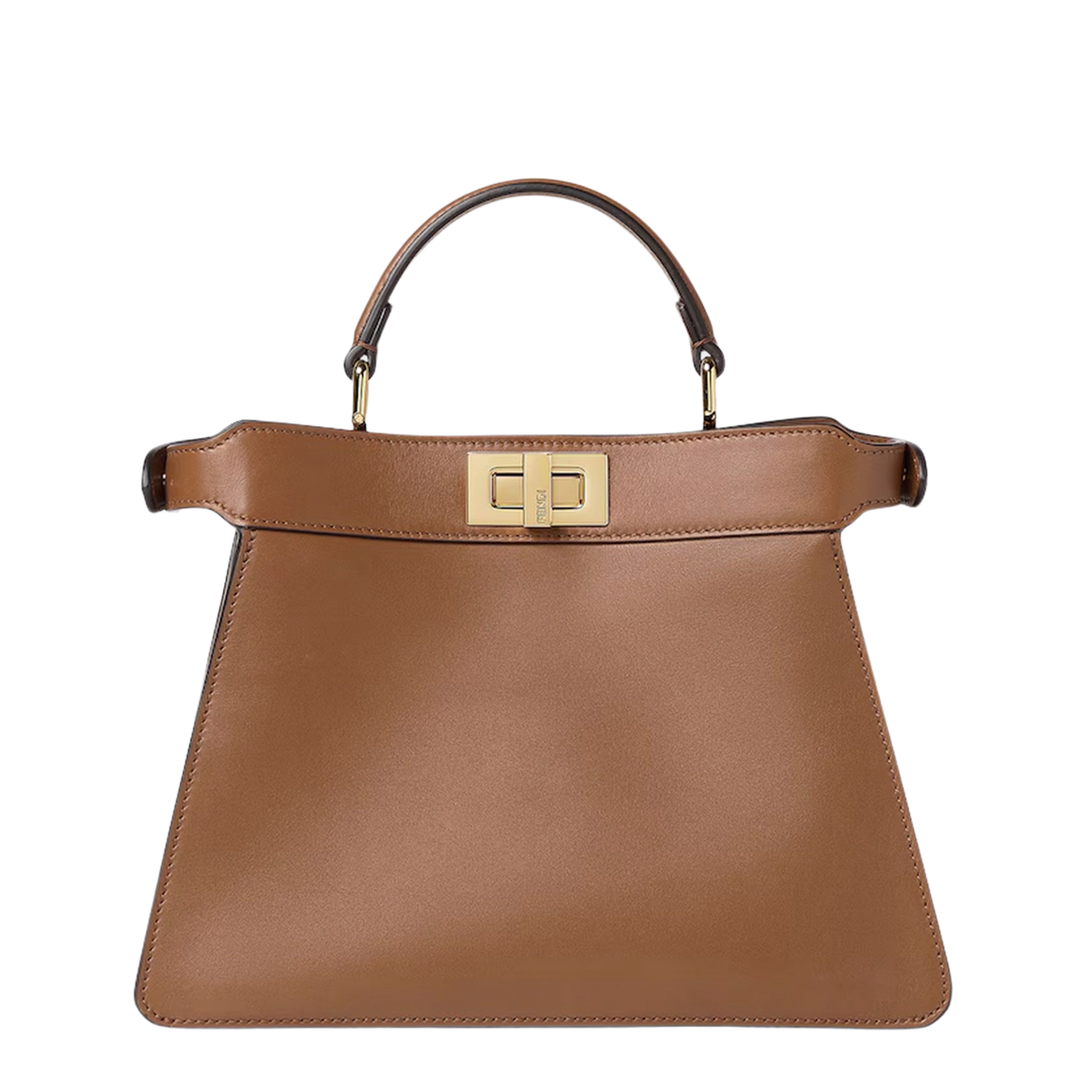 Small Peekaboo Bag in Leather with Multicoloured Beads - Image 2