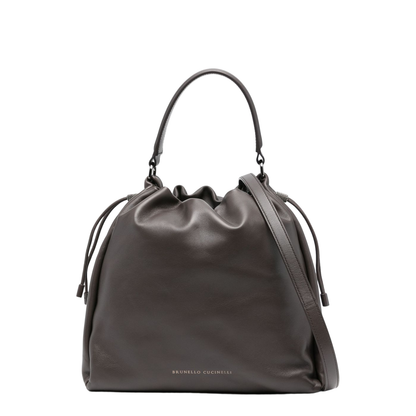 Bucket Mellow Leather Handbag - Image 1