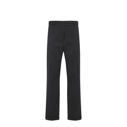 Striped Wool Chino Pants - Image 2