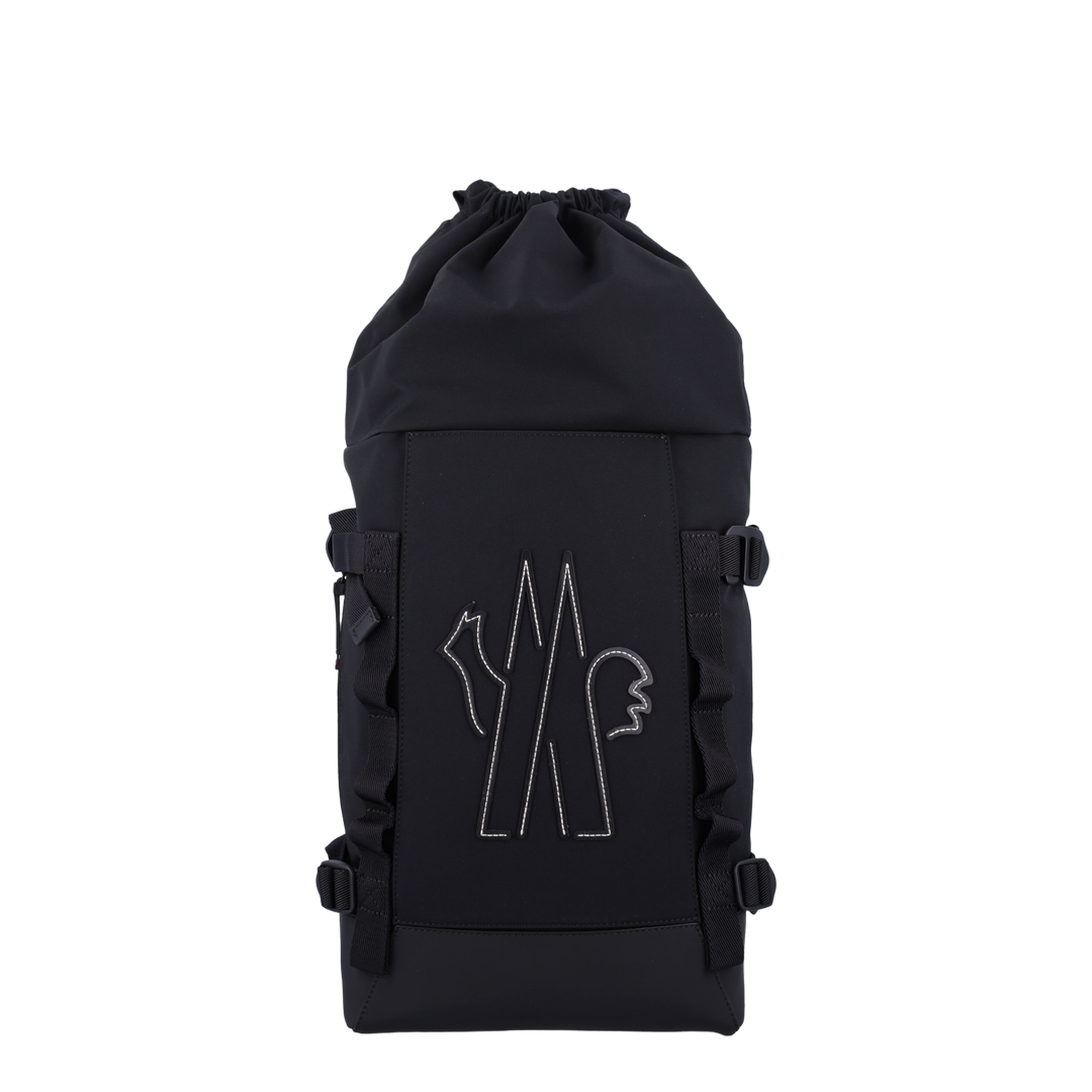 Black Technical Fabric Backpack - Image 5