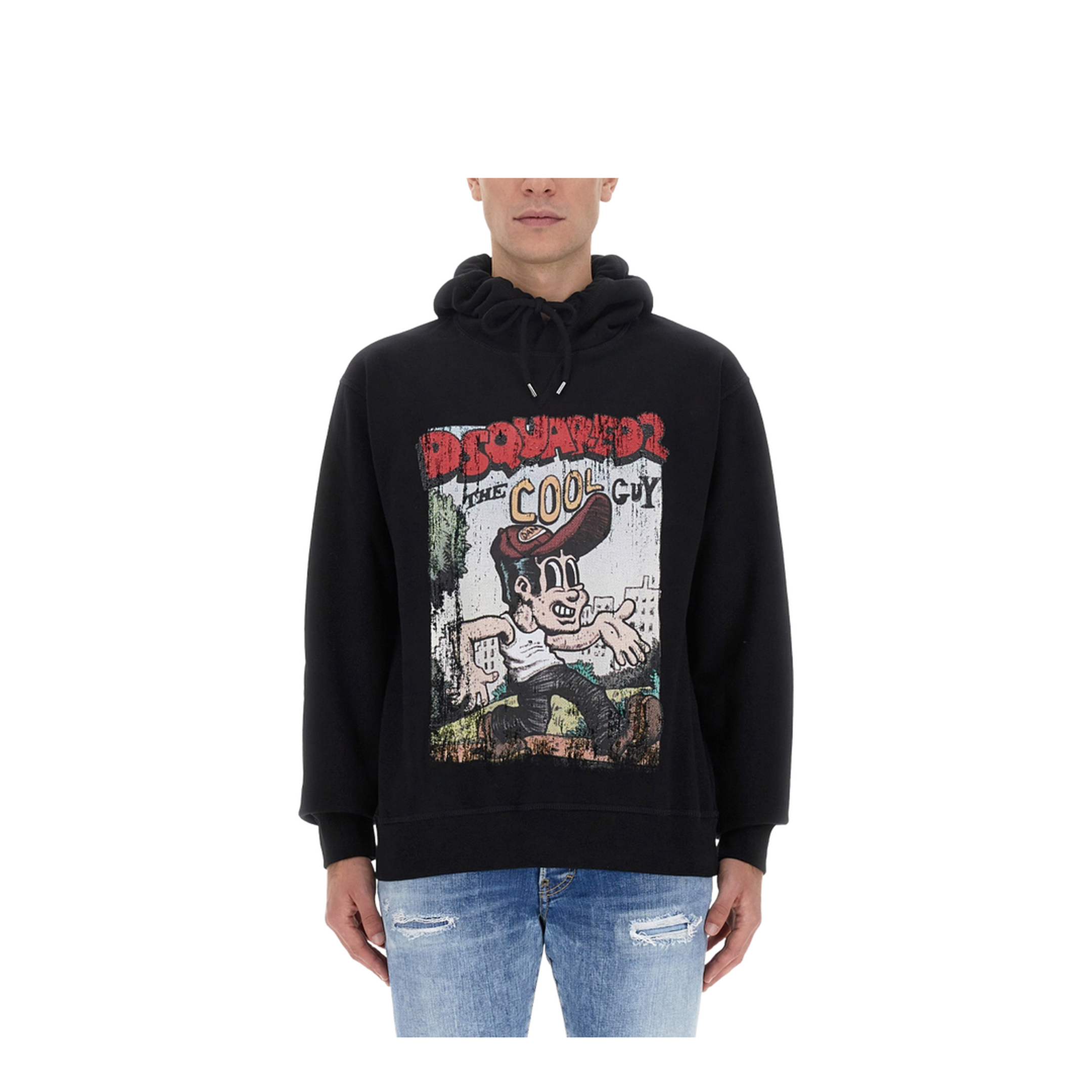 Sweatshirt with Logo Print - Image 1