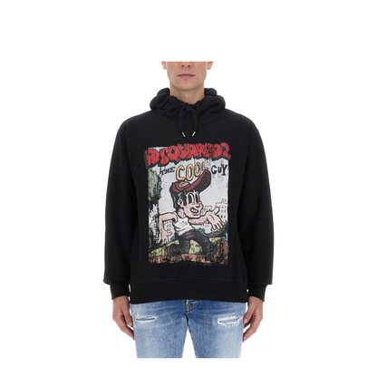 Sweatshirt with Logo Print - Image 1