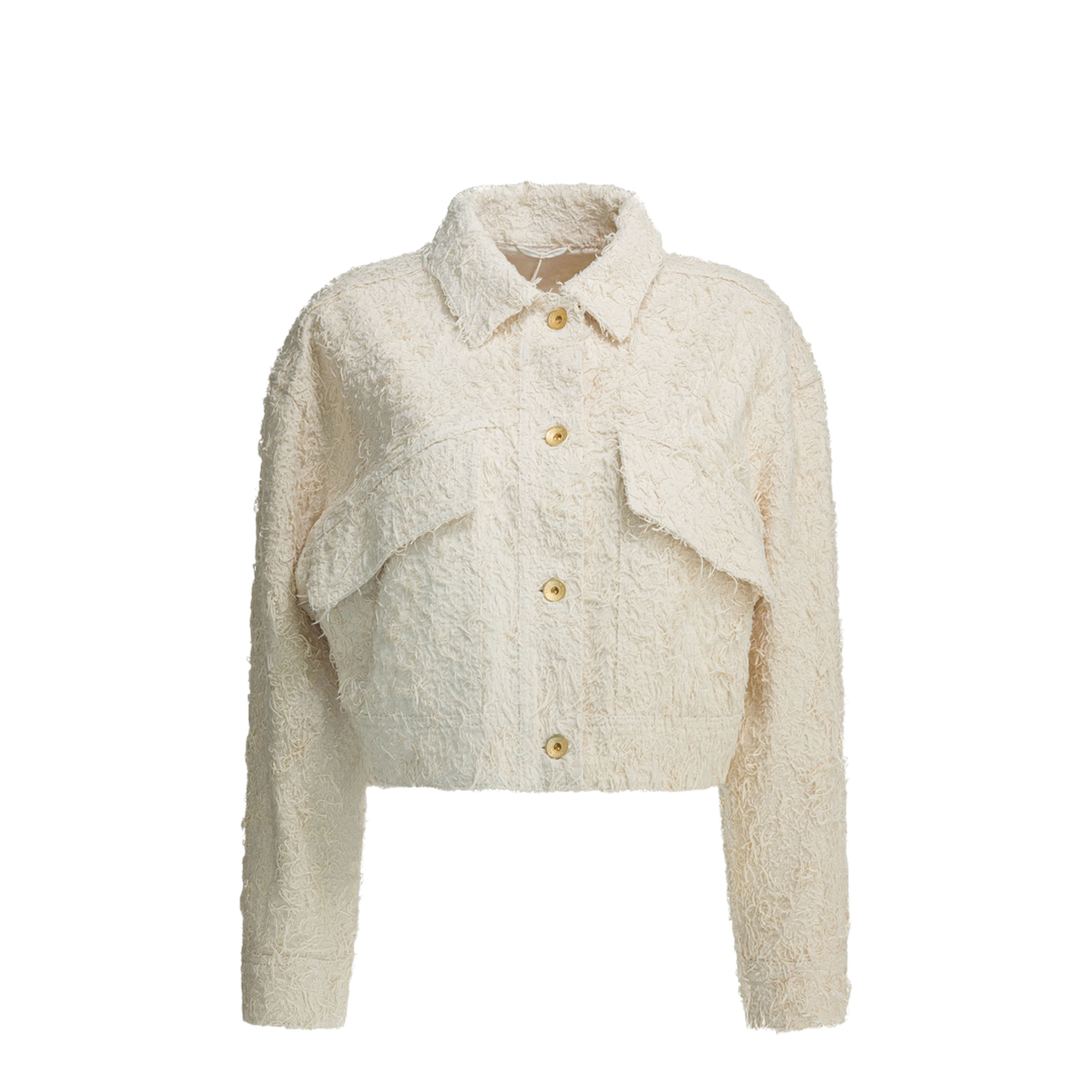 Fuzzy-Texture Jacket - Image 1