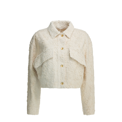 Fuzzy-Texture Jacket - Image 1