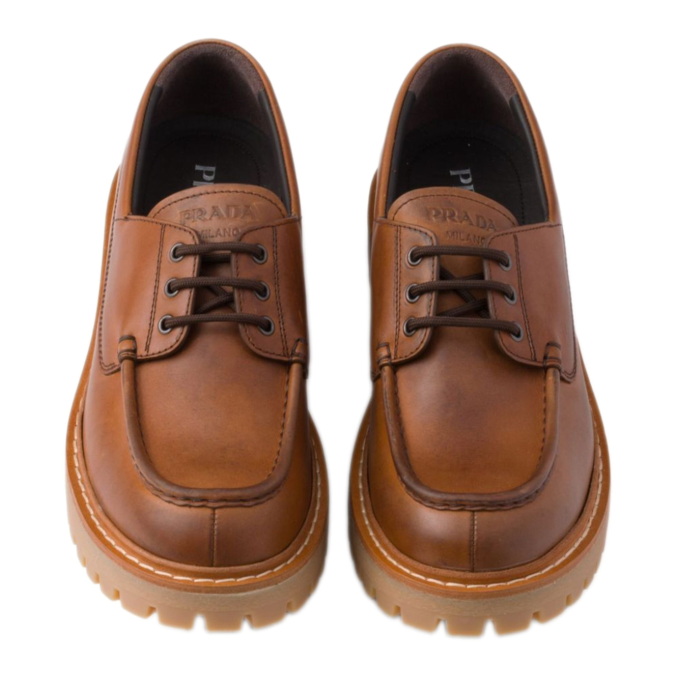 Laced Leather Loafers - Image 4