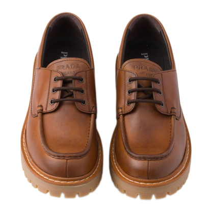 Laced Leather Loafers - Image 4