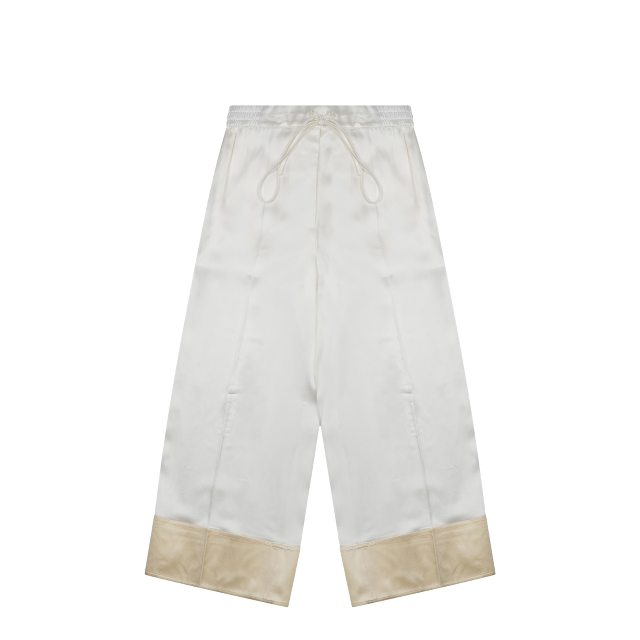 Satin Pants with Drawstring - Image 1