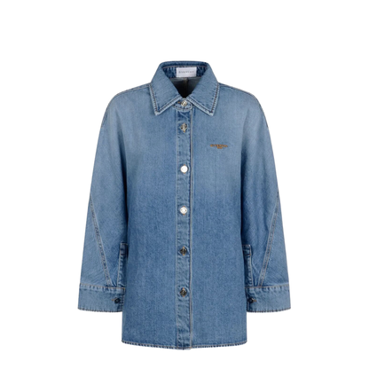 Cocoon Denim Shirt - Image 1