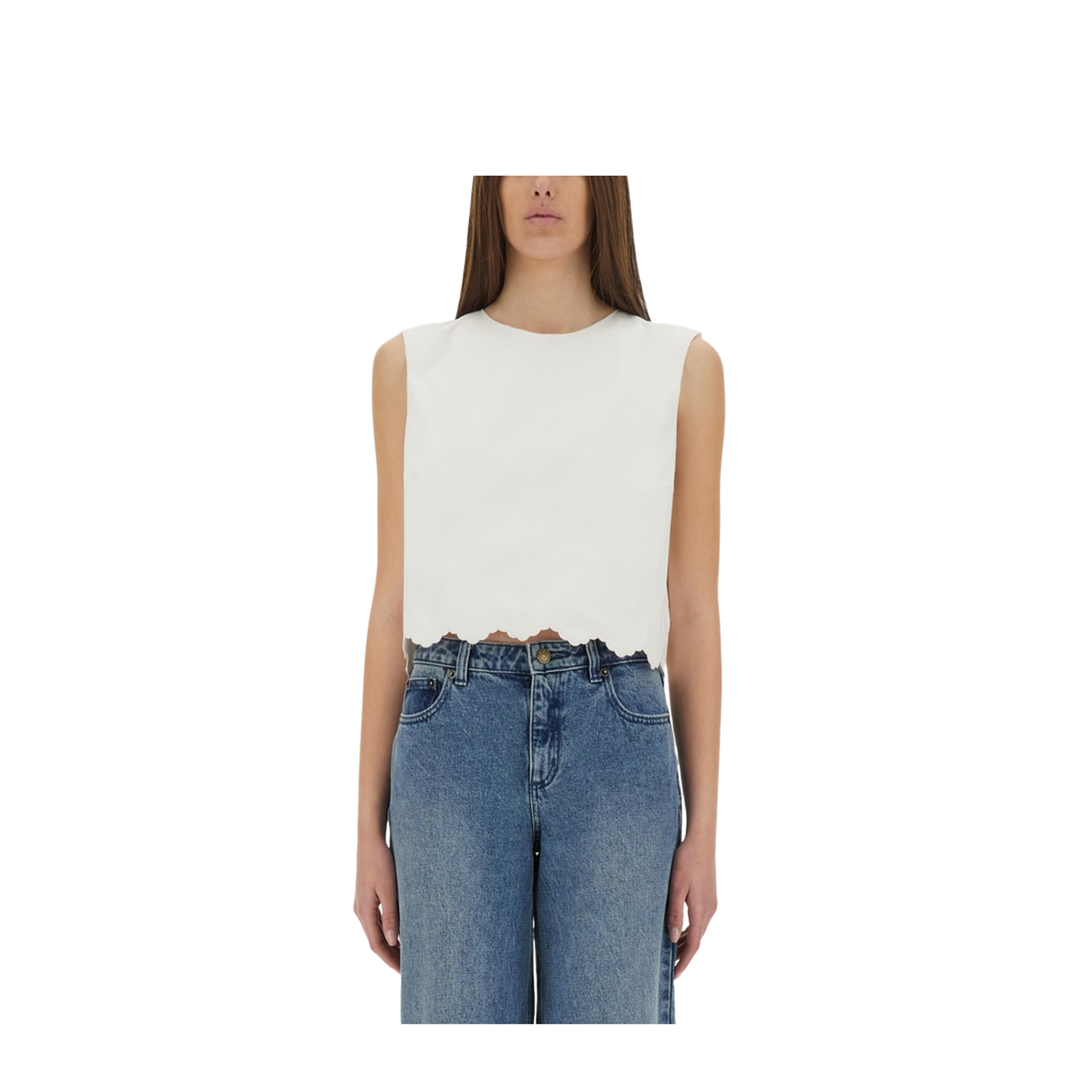 Short Poplin Top - Image 1