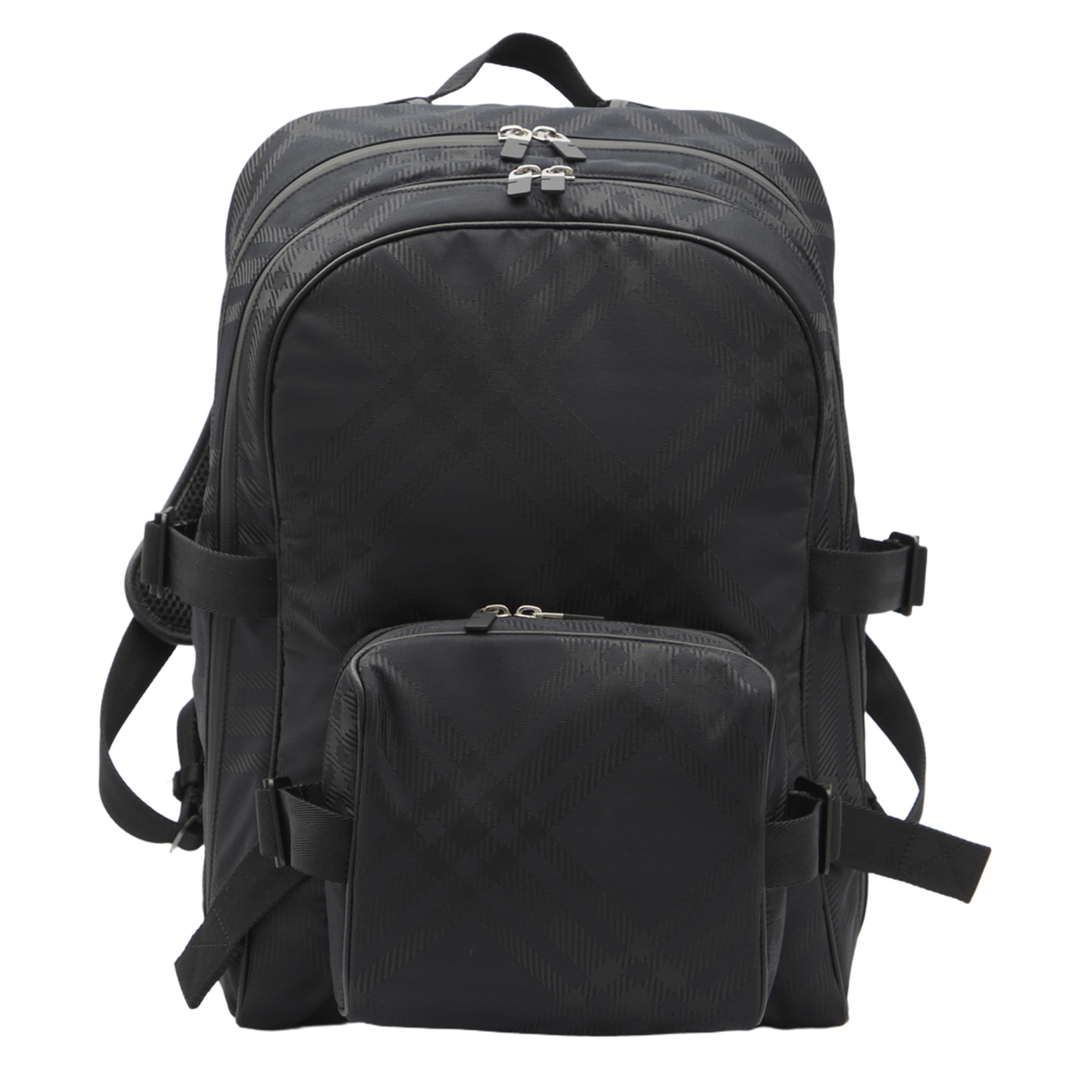 Jacquard Check Backpack - Image 5