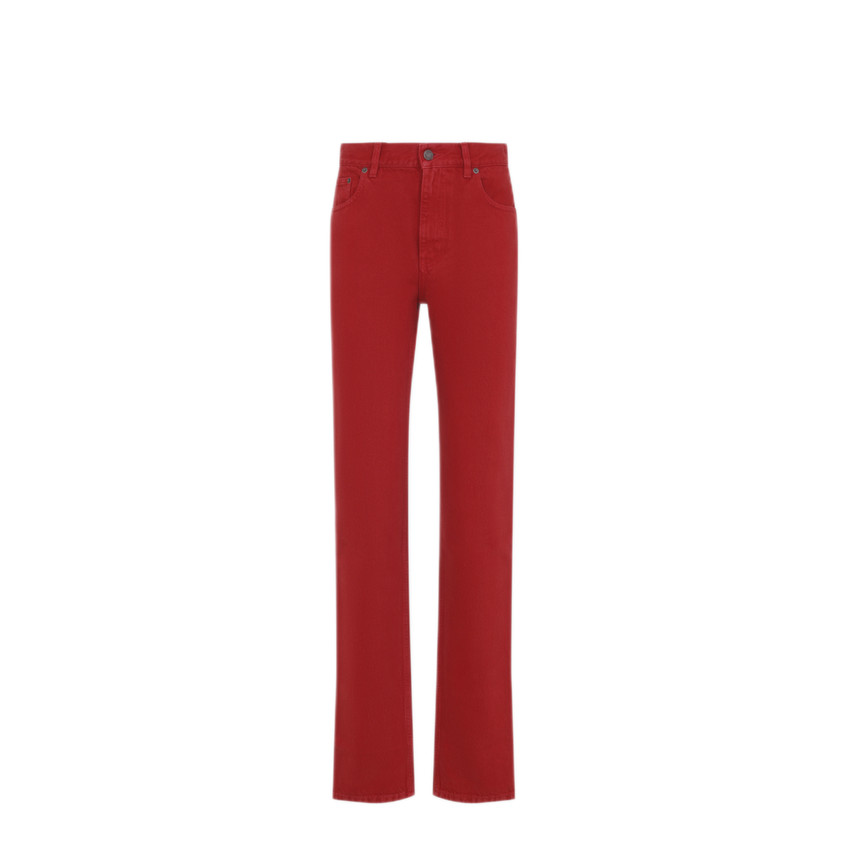 Red Denim Jeans - Image 3