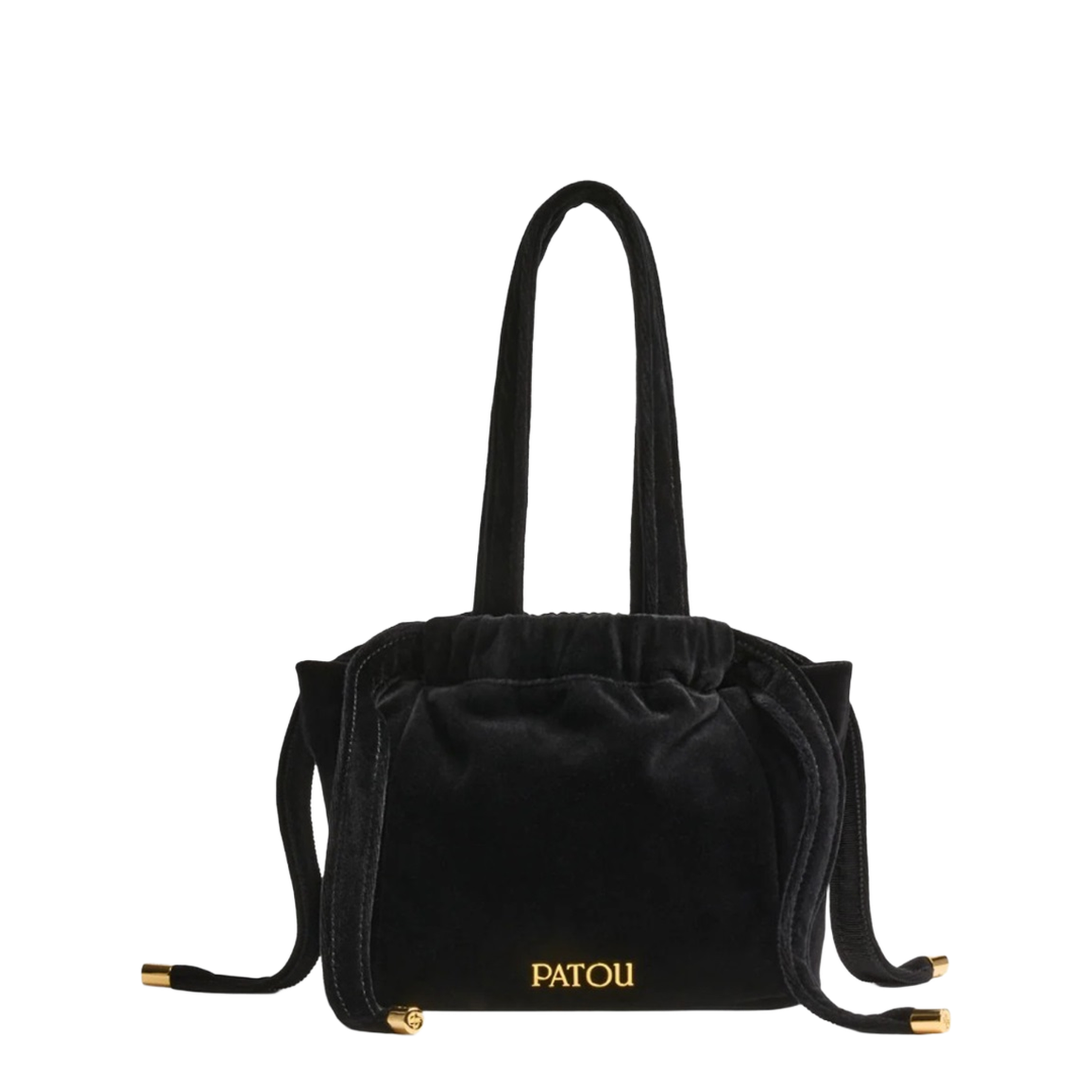 Evening Velvet Bag with Drawstring Closure - Image 1