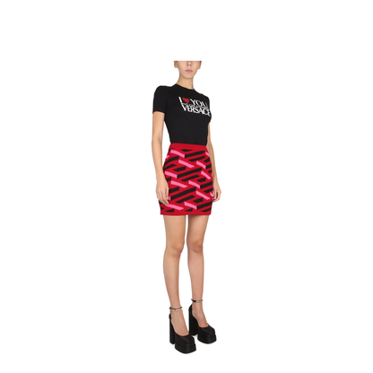 LA GRECA KNIT SKIRT - Image 2