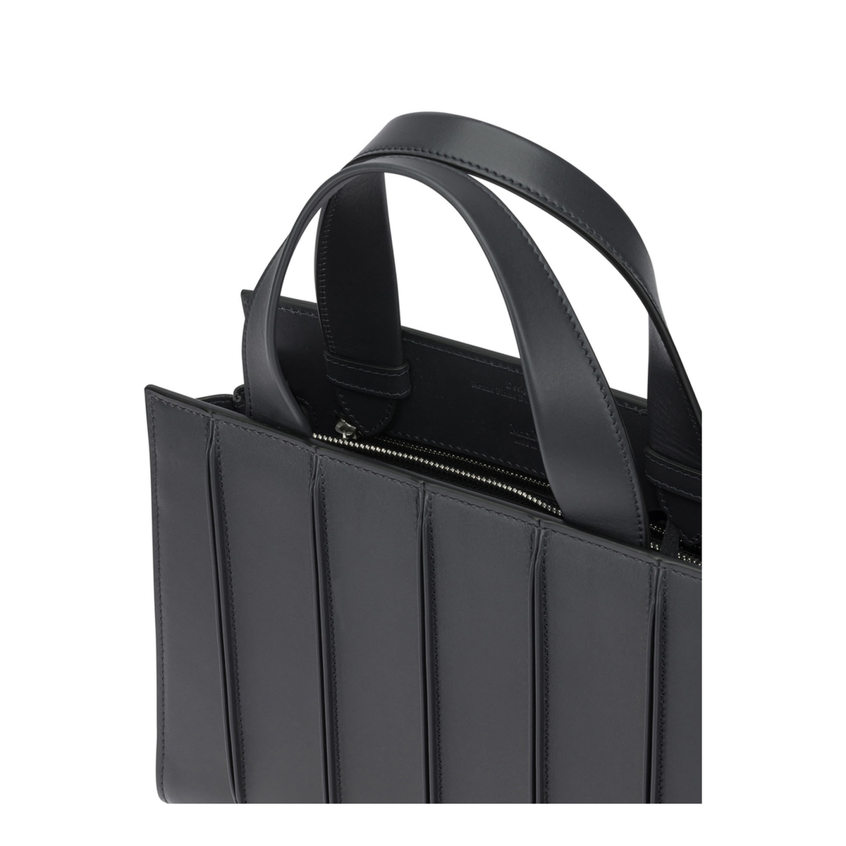 Whitney Medium Calfskin Handbag - Grey - Image 5