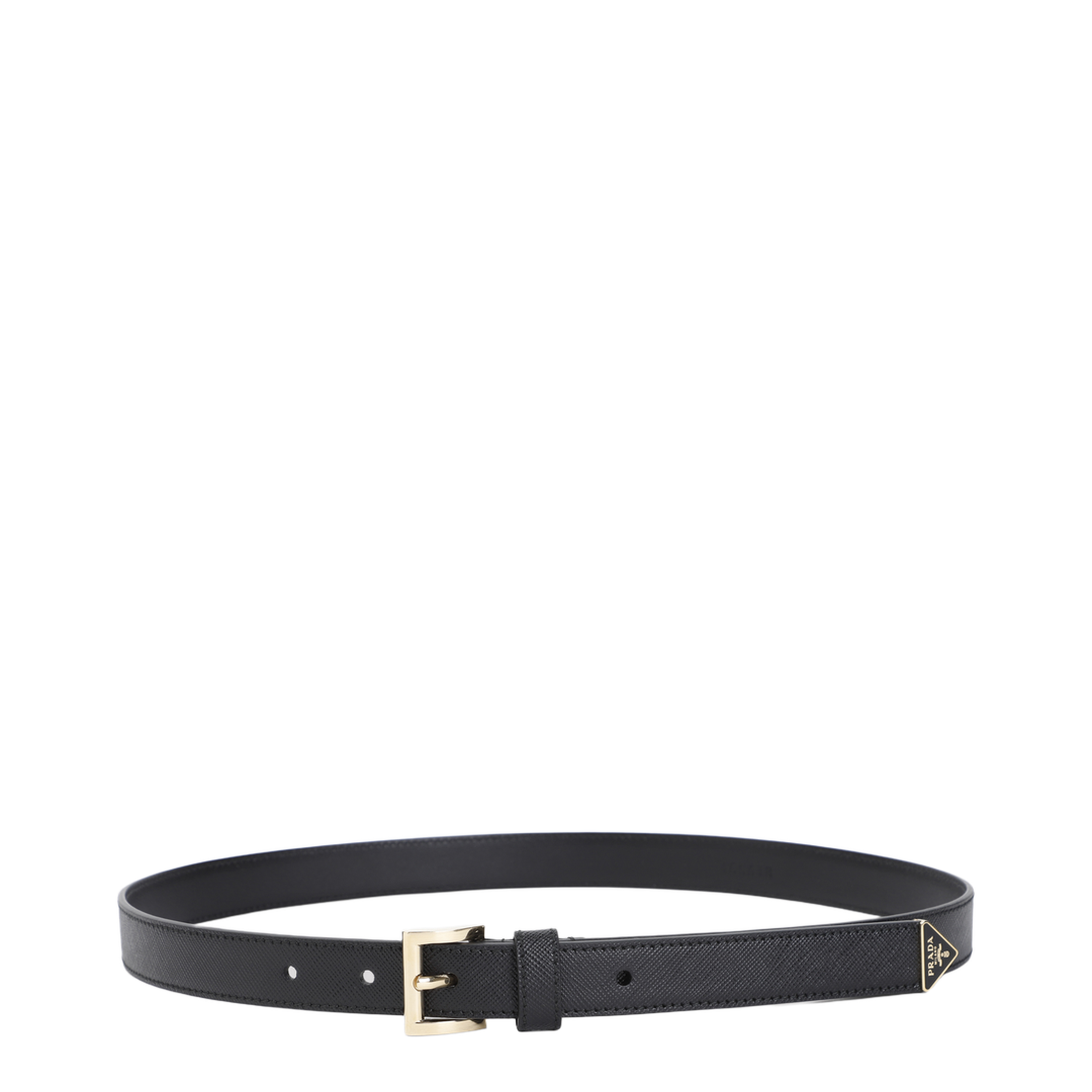 Black Leather Belt - Image 3