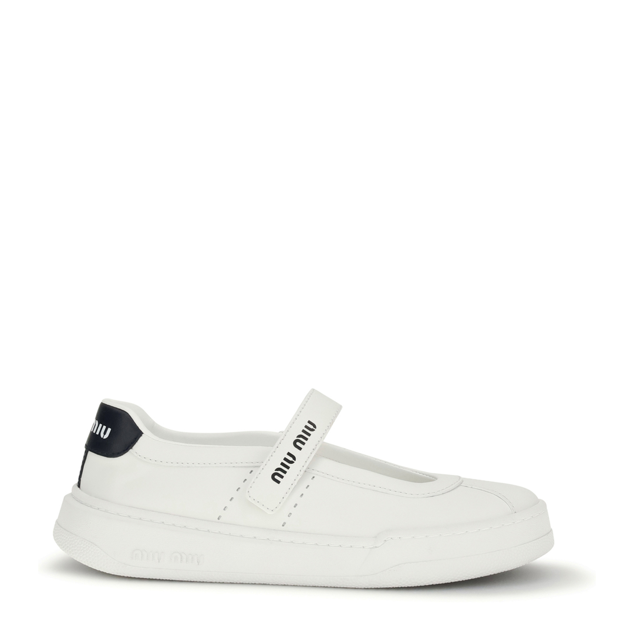 Leather Ballerinas Sneakers - Image 1