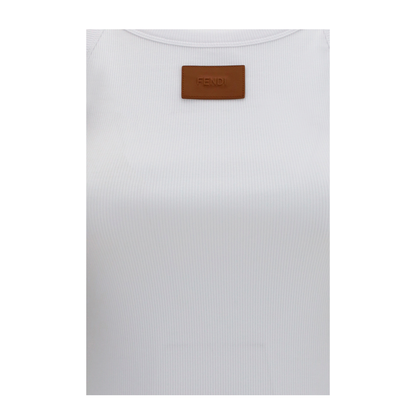 Ribbed Cotton Tank Top - Image 3