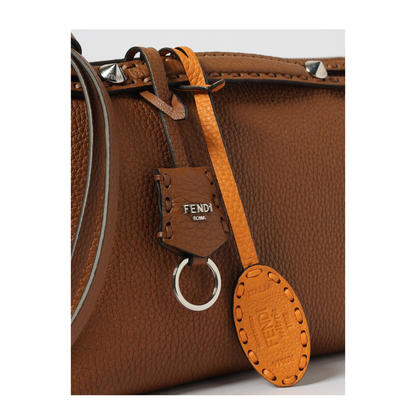 Messenger Bag Leather Brown - Image 4