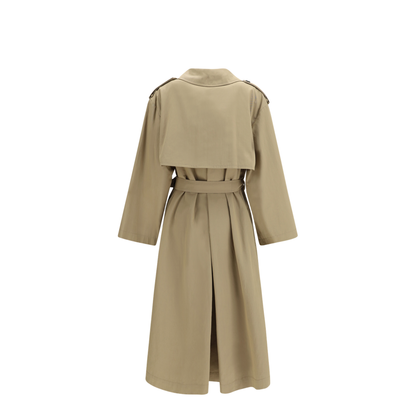 Oversized Double-Breasted Trench - Image 2