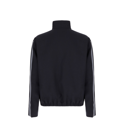 Black Polyester Blend Jacket - Image 2