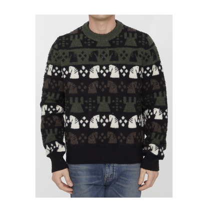 Chess Pattern Sweater - Image 1