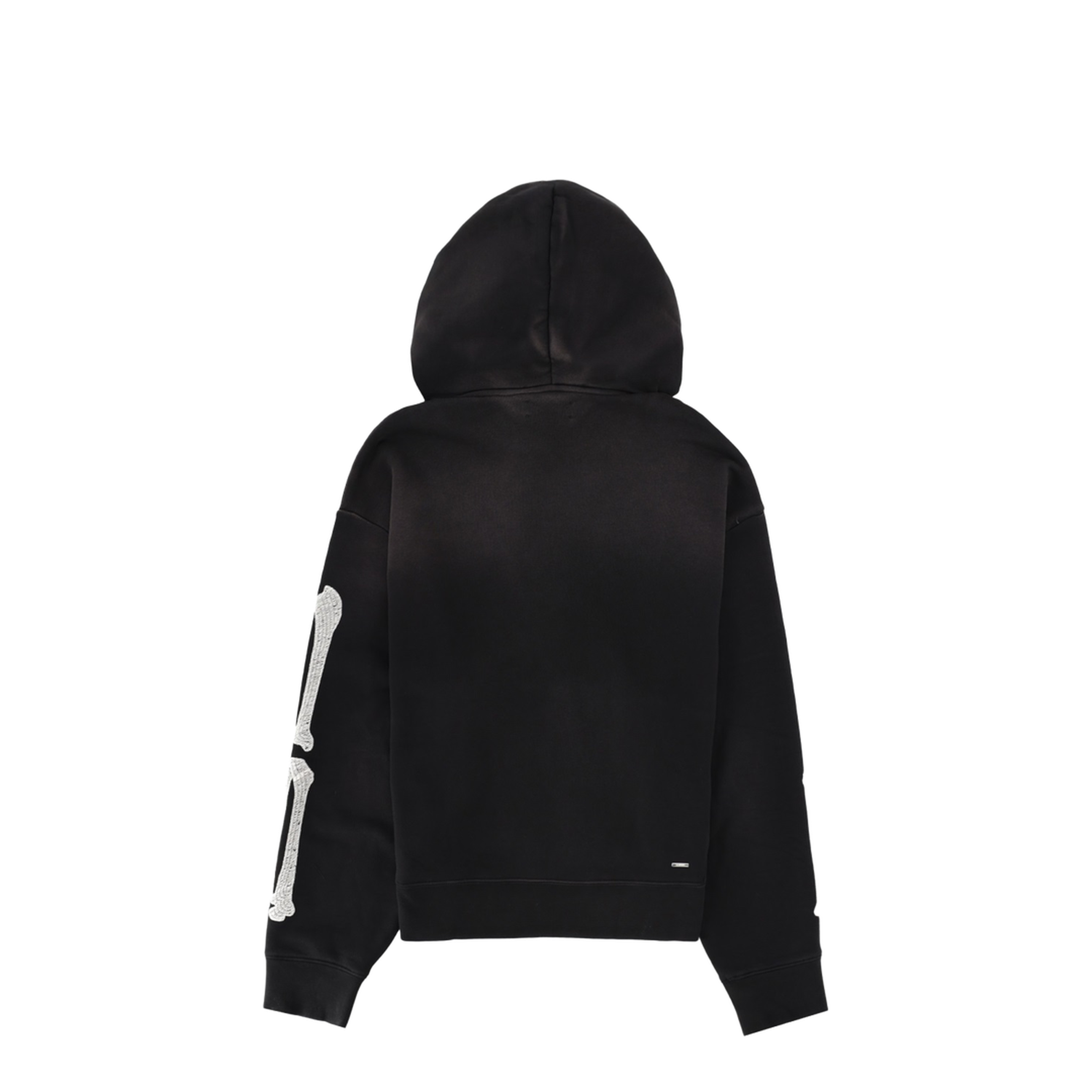 Black Cotton Oversize Hoodie - Image 1